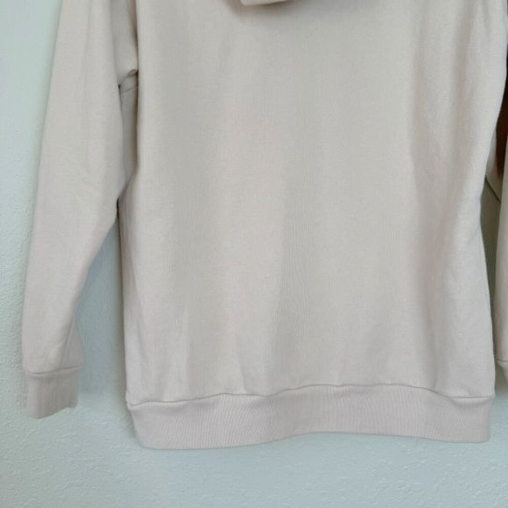Victoria's Secret PINK beige hooded pullover sweatshirt hoodie XS - Picture 8 of 11